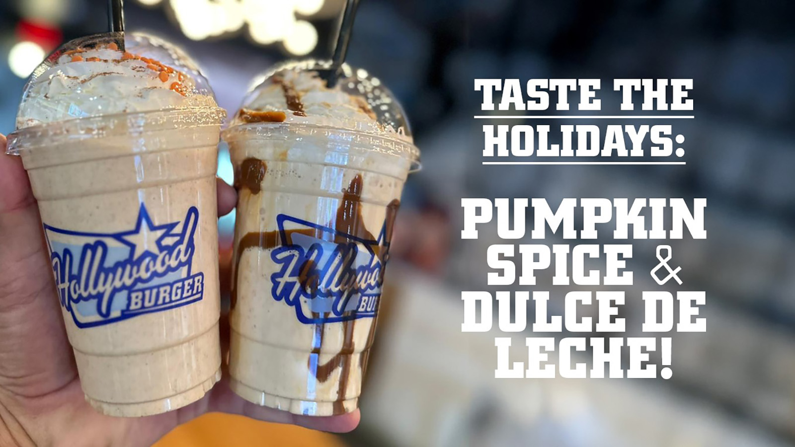 Taste the Holidays: Pumpkin Spice & Dulce de Leche Shakes!